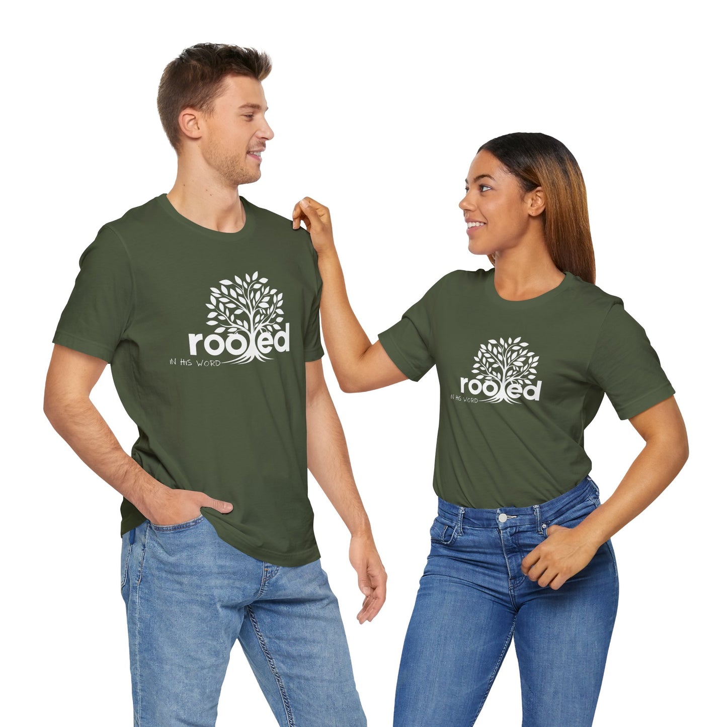 Faith Tree Christian T-Shirt – Bible Verse Tee for Mom & Dad | Inspirational Unisex Shirt, Spiritual Gift, Religious Holiday Outfit
