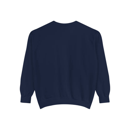 Positive Garment-Dyed Sweatshirt - Inspirational Motivational Jumper Cozy Crewneck