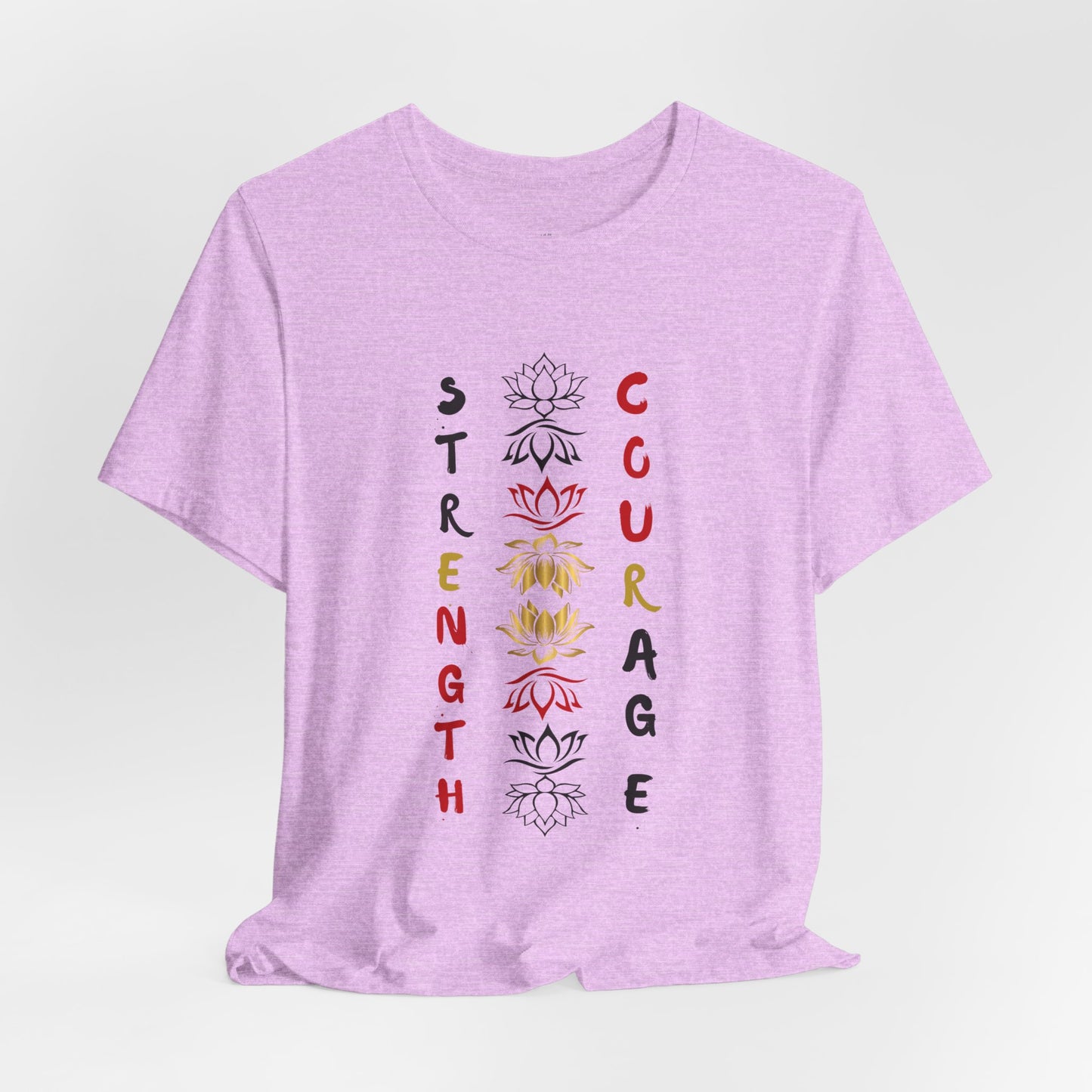 Strength and Courage Graphic Unisex Tee