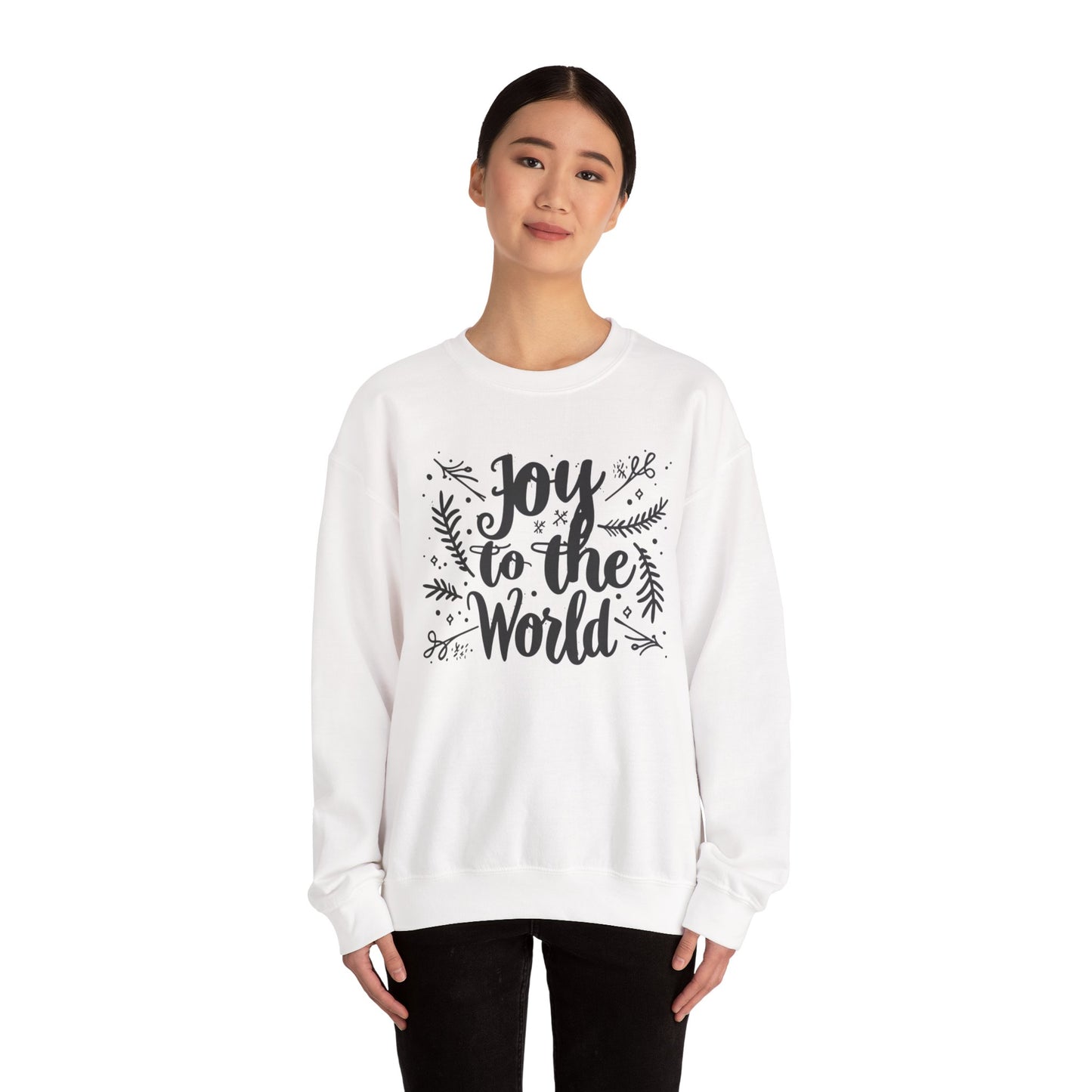 Christmas Joy to the World Crewneck Sweatshirt