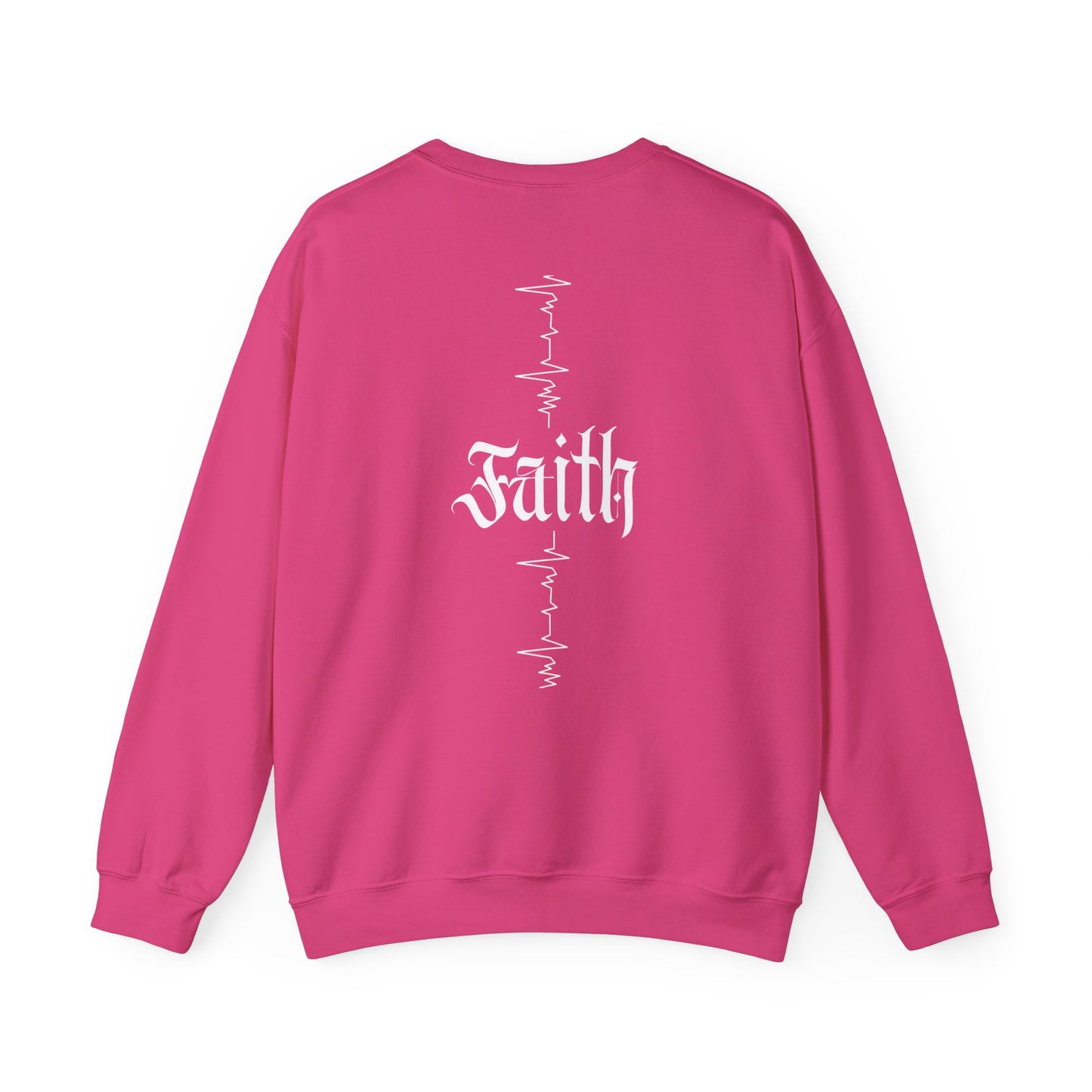 Manifesting Faith Crewneck Sweatshirt – Unisex Christian Comfort Wear | Inspirational Spiritual Gift | Cozy Faith-Based Loungewear