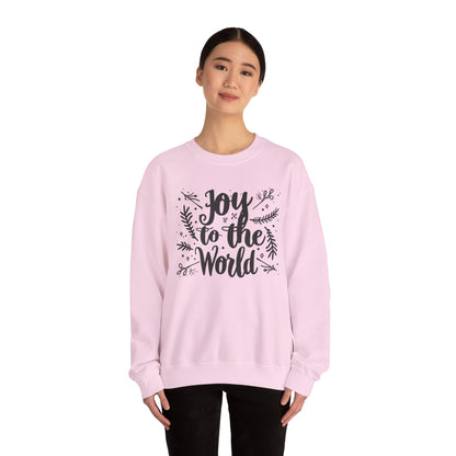 Christmas Joy to the World Crewneck Sweatshirt