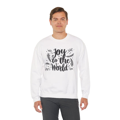 Christmas Joy to the World Crewneck Sweatshirt