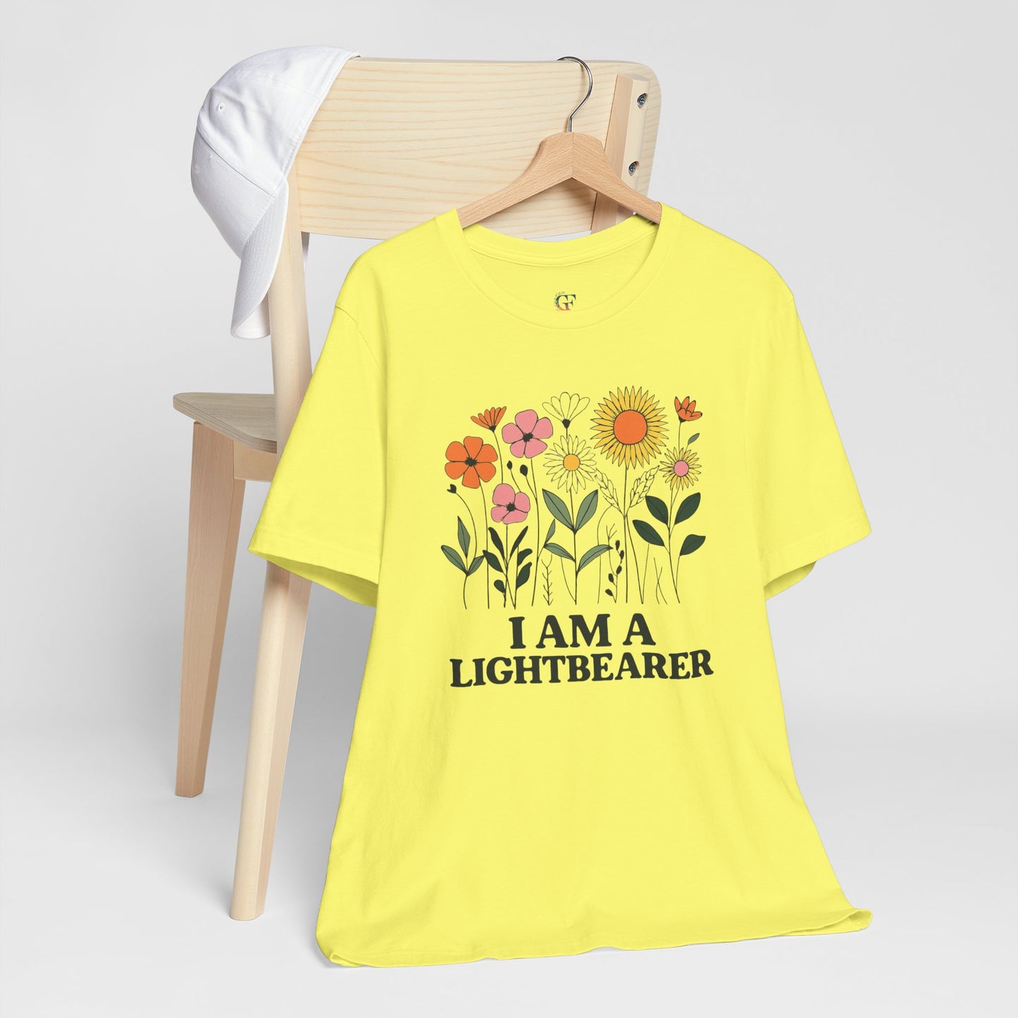 Floral Tee Inspirational Positive Message Garden Gift