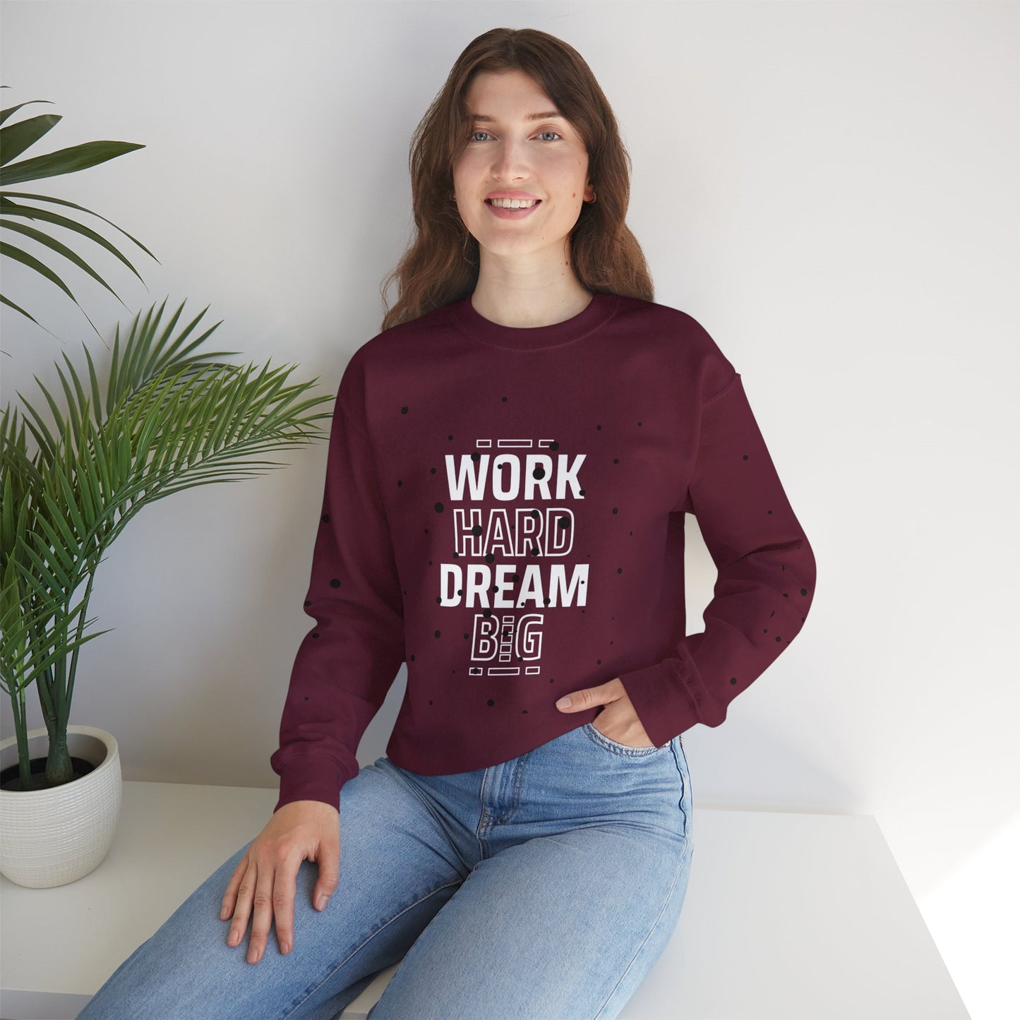 Cozy Crewneck Sweatshirt - Soft Winter Pullover Jumper