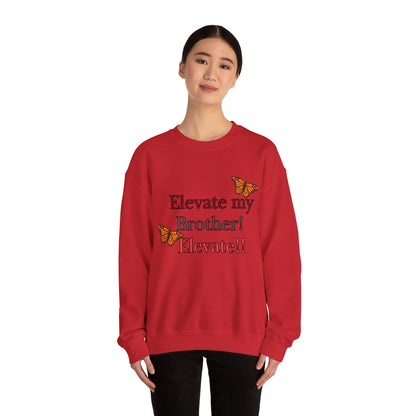 Butterfly Crewneck Sweatshirt - Unisex Inspirational Wear