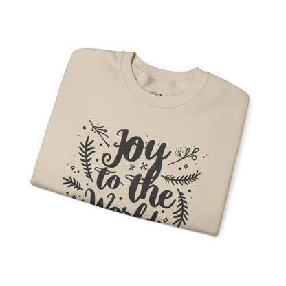 Christmas Joy to the World Crewneck Sweatshirt