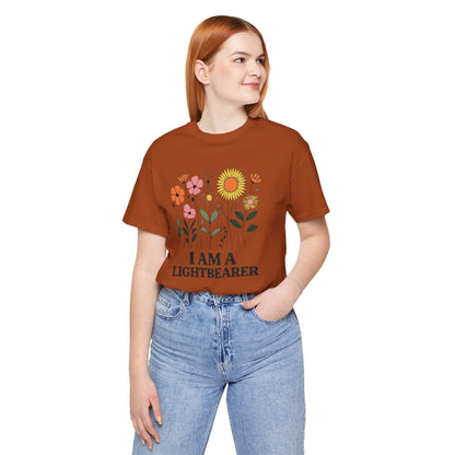 Floral Inspirational Shirt Positive Message Tee Gardening Gift Spring Fashion Unisex Motivational Top Gift For Women Gift For Mom