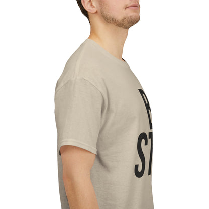 Inspirational Unisex Heavy Cotton Tee - "Be Still and Know" - Perfect for Mindfulness and Everyday Comfort