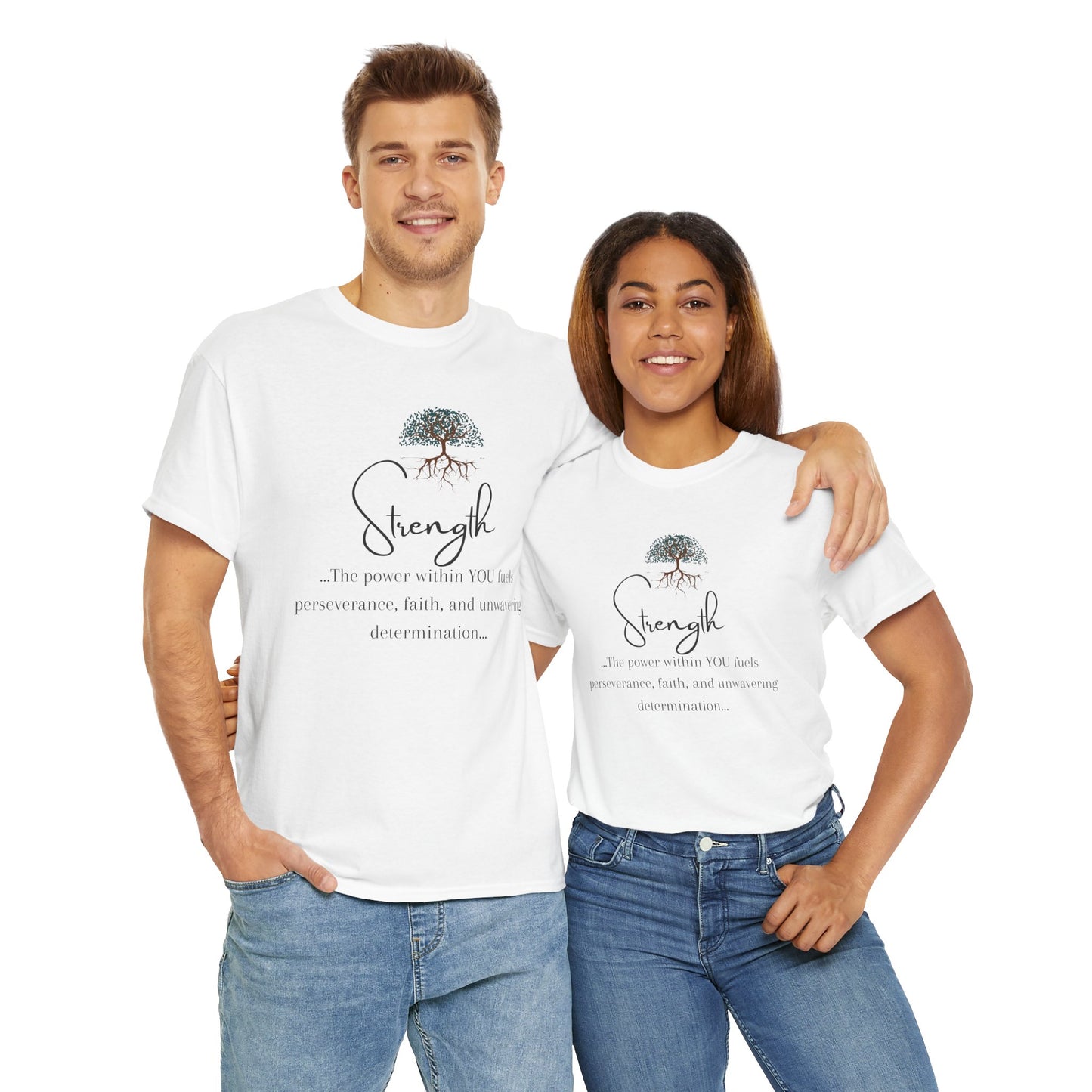 Strength Inspirational Unisex Tshirt