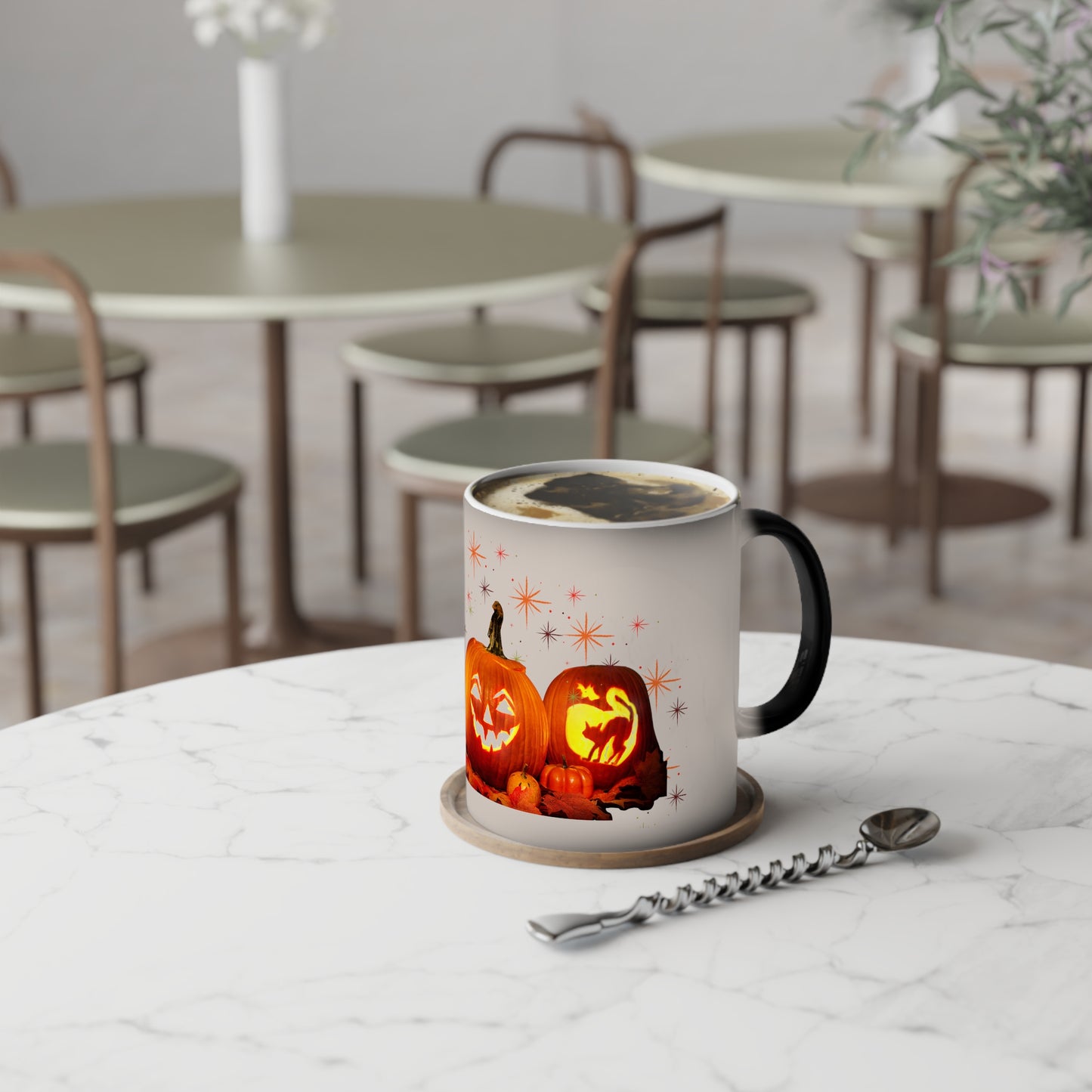 Mug Halloween Pumpkin Color-Changing 11oz