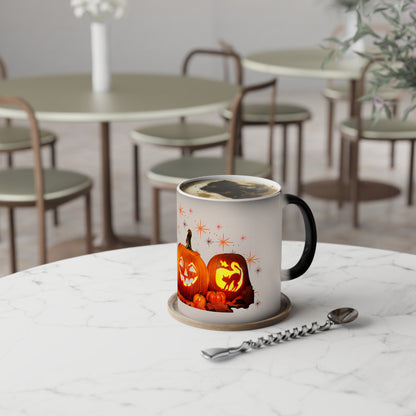 Mug Halloween Pumpkin Color-Changing 11oz