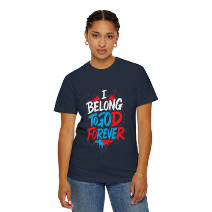 Unisex T-Shirt with 'To God Forever' Design | Inspirational Apparel, Faith Merchandise, Spiritual T-Shirt, Gift for Believers, Casual Wear