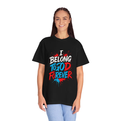 Unisex T-Shirt with 'To God Forever' Design | Inspirational Apparel, Faith Merchandise, Spiritual T-Shirt, Gift for Believers, Casual Wear