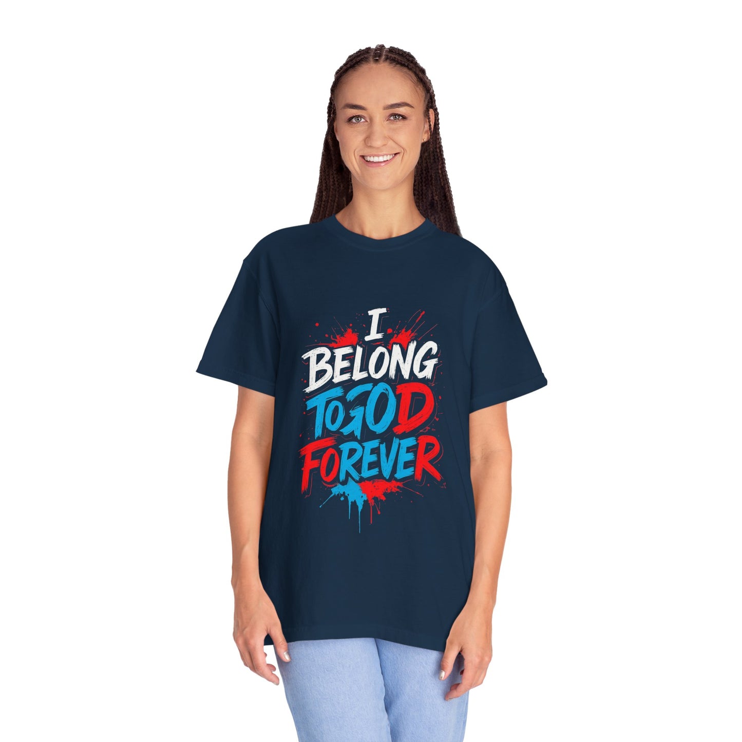 Unisex T-Shirt with 'To God Forever' Design | Inspirational Apparel, Faith Merchandise, Spiritual T-Shirt, Gift for Believers, Casual Wear