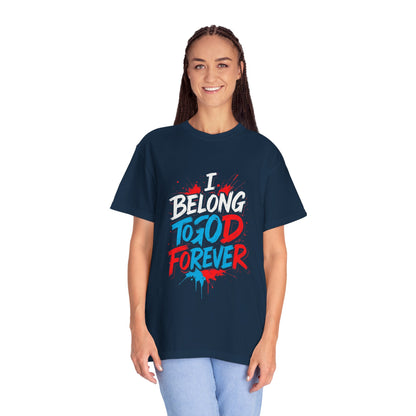 Unisex T-Shirt with 'To God Forever' Design | Inspirational Apparel, Faith Merchandise, Spiritual T-Shirt, Gift for Believers, Casual Wear