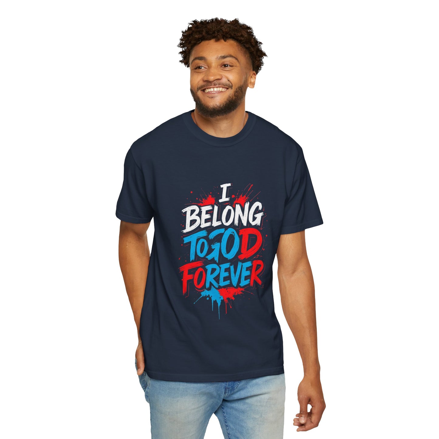 Unisex T-Shirt with 'To God Forever' Design | Inspirational Apparel, Faith Merchandise, Spiritual T-Shirt, Gift for Believers, Casual Wear