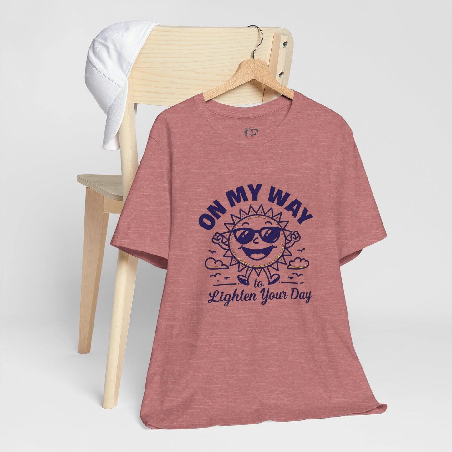 Sunny Vibes T-Shirt – Unisex Graphic Tee for Summer | Funny Casual Shirt, Gift for Friends, Positive Mood Tee