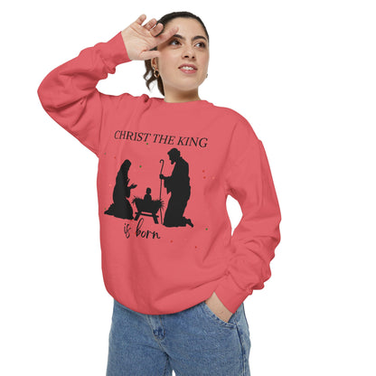 Christmas Garment-Dyed Sweatshirt