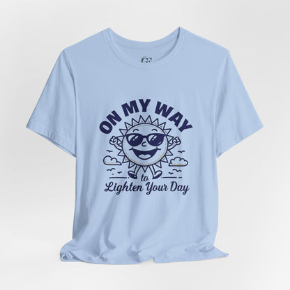 Sunny Vibes T-Shirt – Unisex Graphic Tee for Summer | Funny Casual Shirt, Gift for Friends, Positive Mood Tee