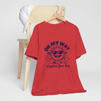 Sunny Vibes T-Shirt – Unisex Graphic Tee for Summer | Funny Casual Shirt, Gift for Friends, Positive Mood Tee