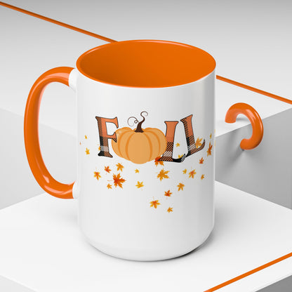 Coffee Mug | Autumn Pumpkin Mug | Cozy Fall Halloween Drinkware | Seasonal Thanksgiving Gift