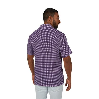 Men's Hawaiian Shirt - Plaid Hawaii Shirt For Warm Season