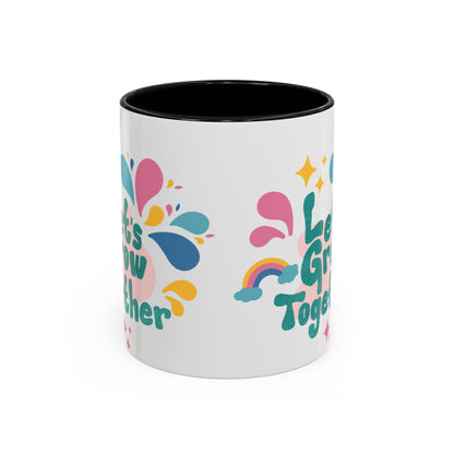 Mug - Elegant Gold Accent Ceramic Tea Cup - Gift for Coffee Lover