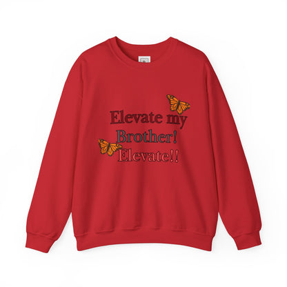 Butterfly Crewneck Sweatshirt - Unisex Inspirational Wear