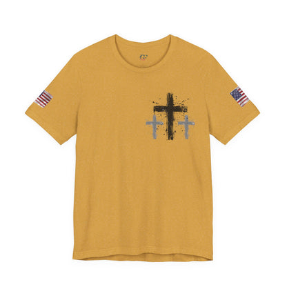 Patriotic Graphic T-Shirt – USA Flag Tee for 4th of July, Memorial Day, Veterans | Unisex American Pride Shirt | Summer Freedom Apparel