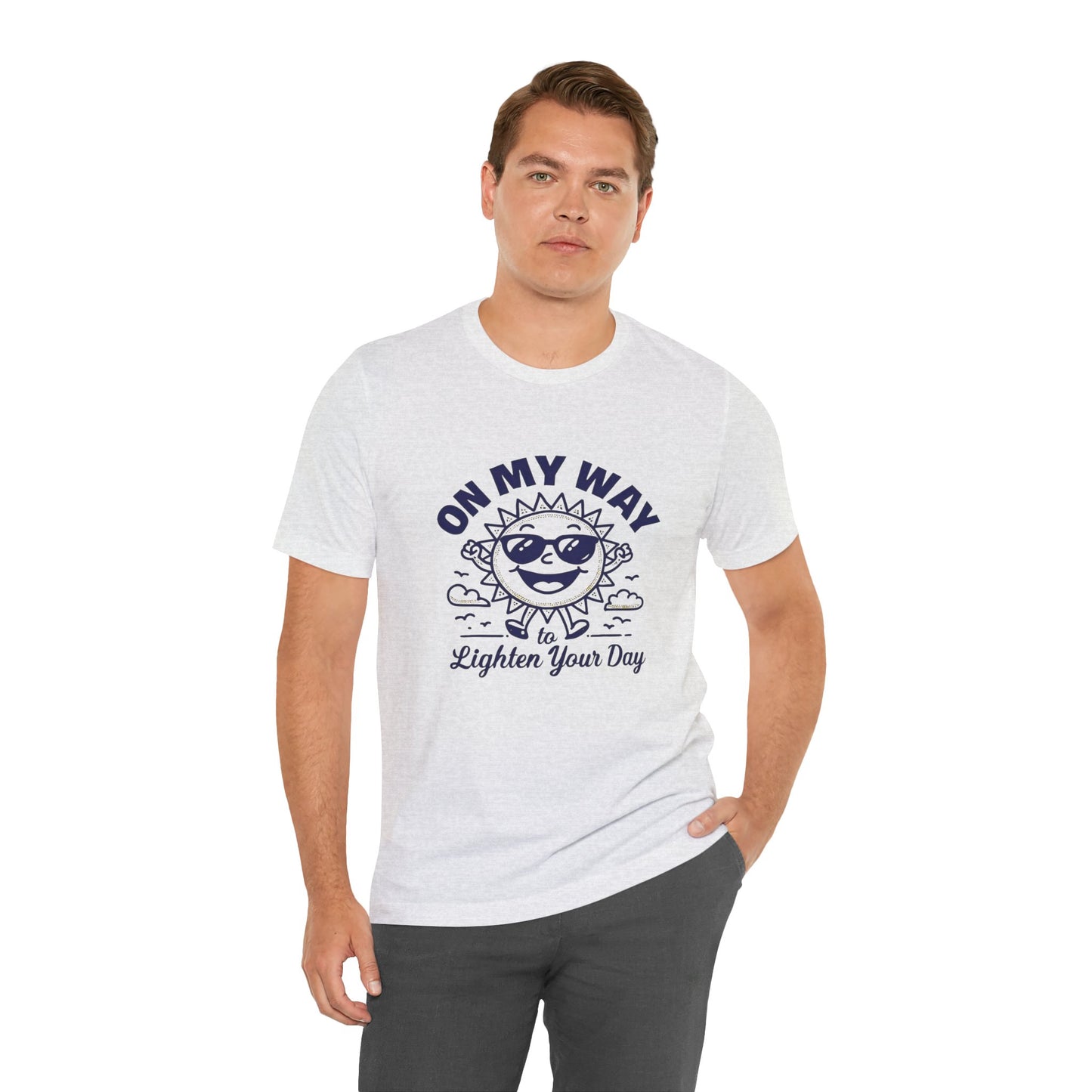 Sunny Vibes T-Shirt – Unisex Graphic Tee for Summer | Funny Casual Shirt, Gift for Friends, Positive Mood Tee