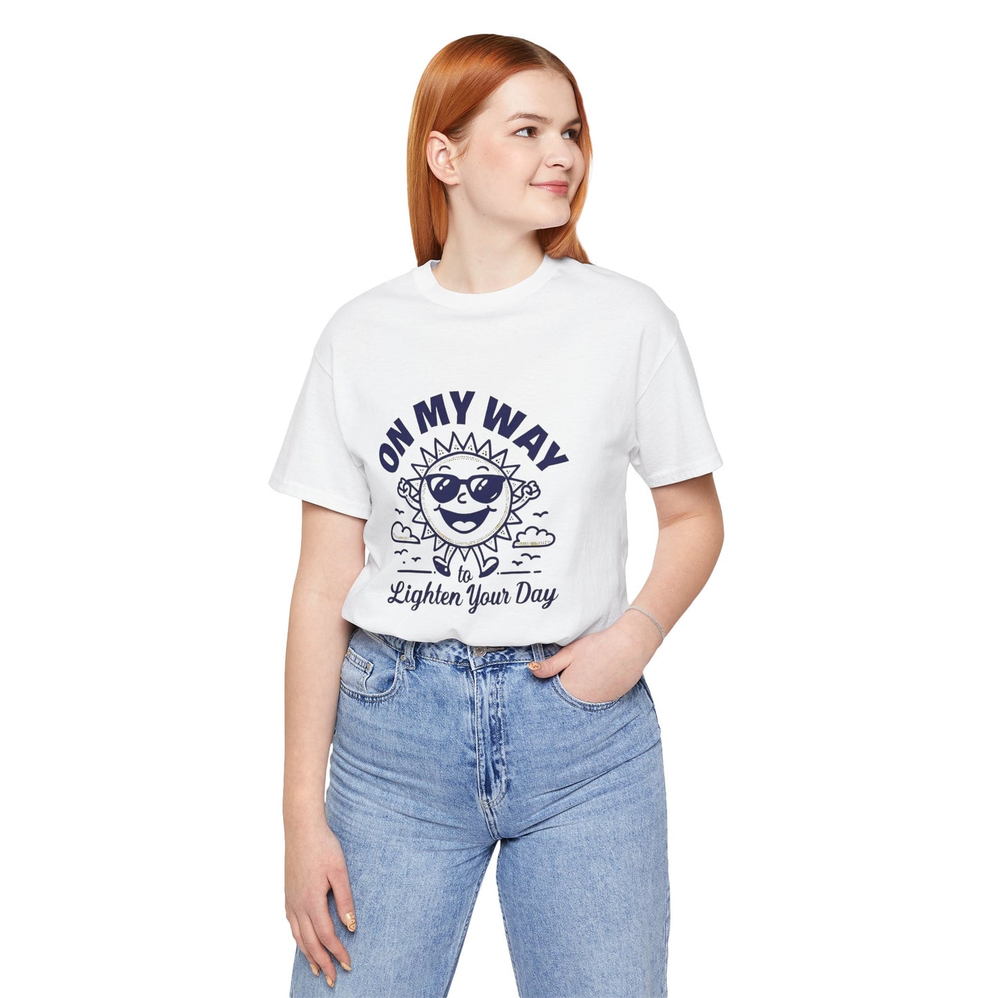Sunny Vibes T-Shirt – Unisex Graphic Tee for Summer | Funny Casual Shirt, Gift for Friends, Positive Mood Tee