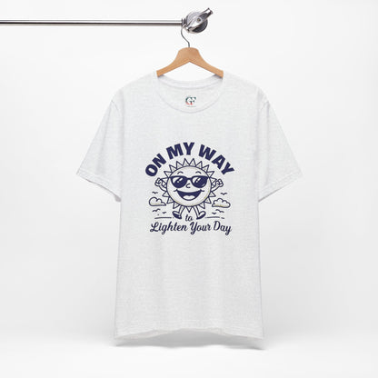 Sunny Vibes T-Shirt – Unisex Graphic Tee for Summer | Funny Casual Shirt, Gift for Friends, Positive Mood Tee