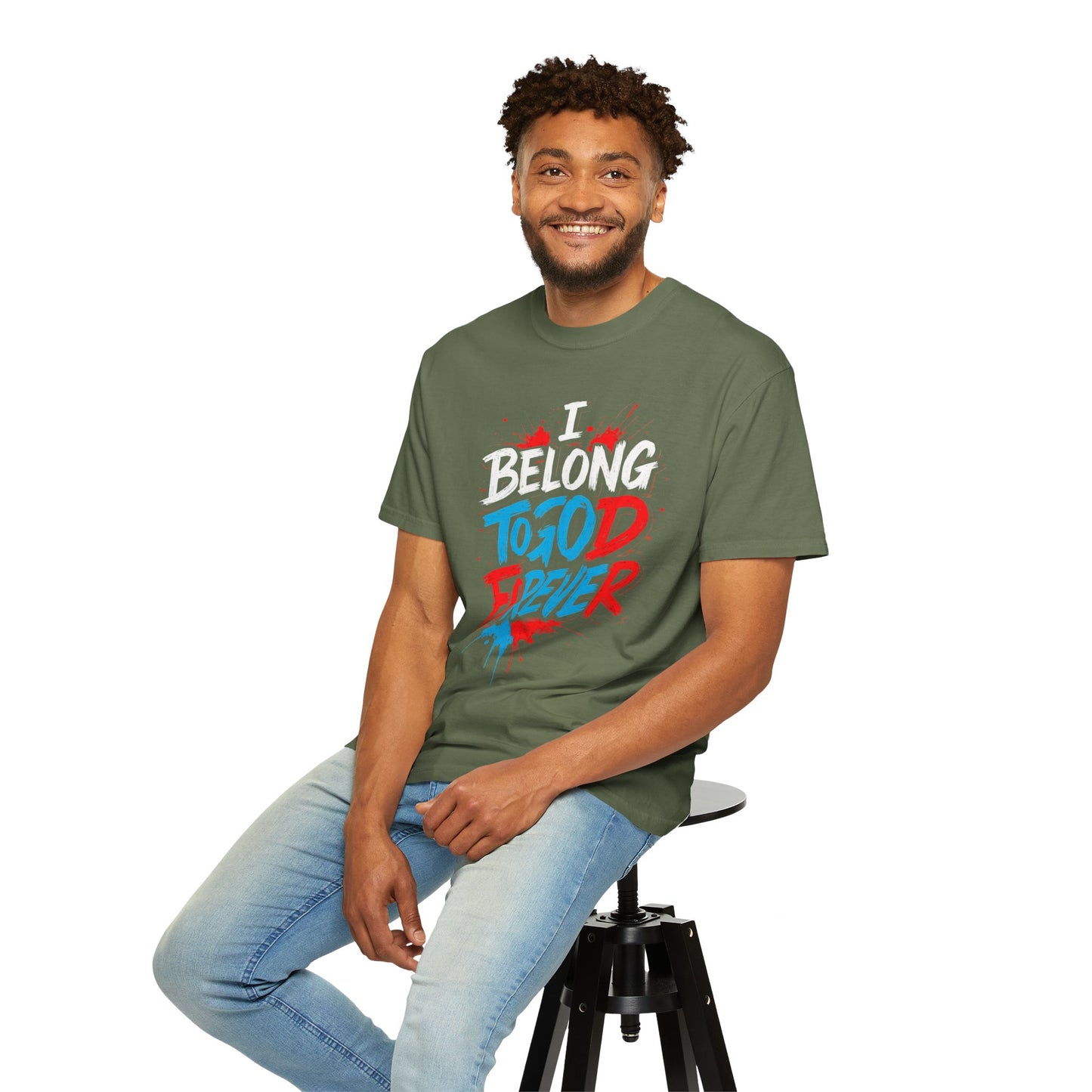 Inspirational Unisex T-Shirt - 'To God Forever'