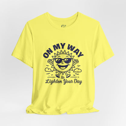Sunny Vibes T-Shirt – Unisex Graphic Tee for Summer | Funny Casual Shirt, Gift for Friends, Positive Mood Tee