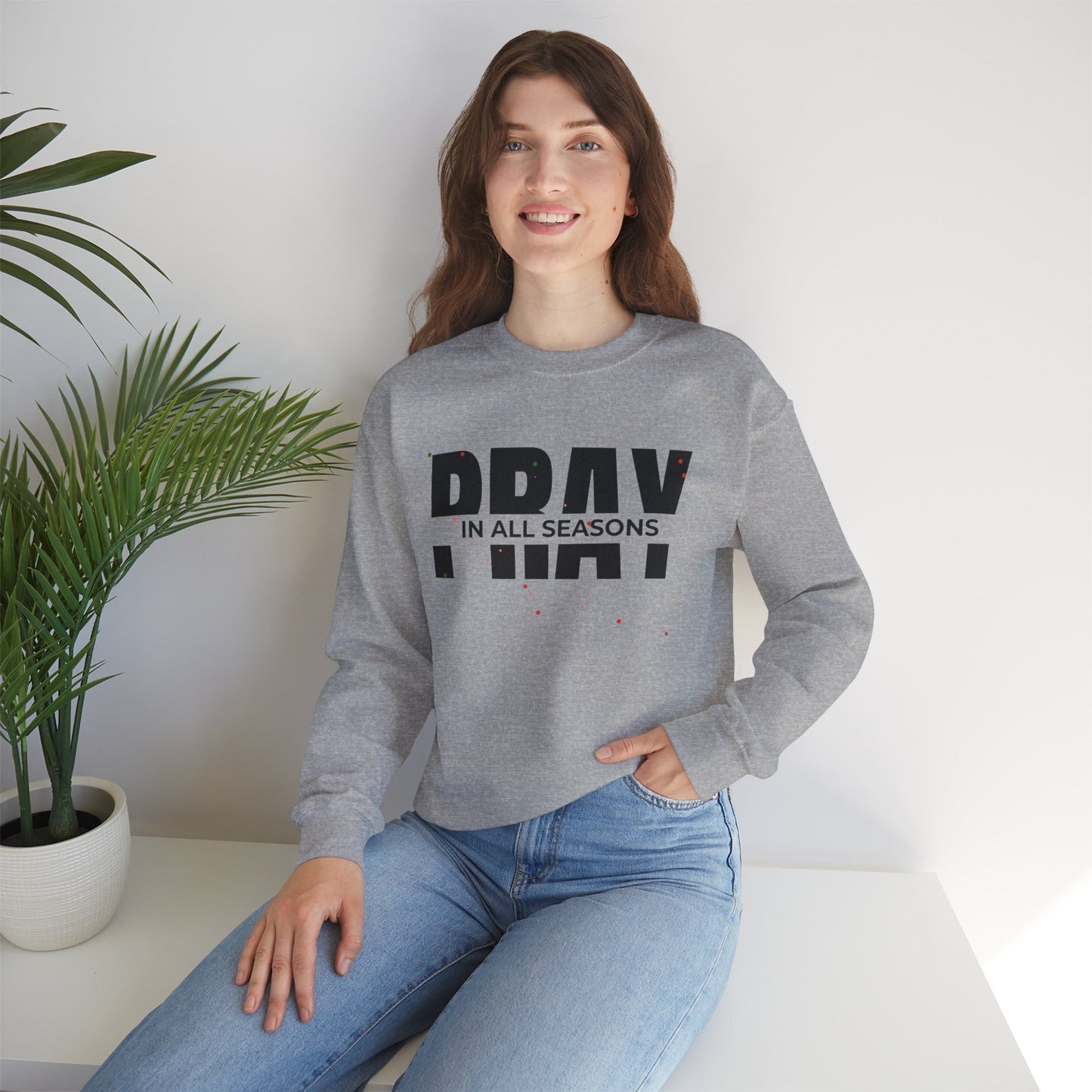 Faith-Inspired Crewneck Sweatshirt