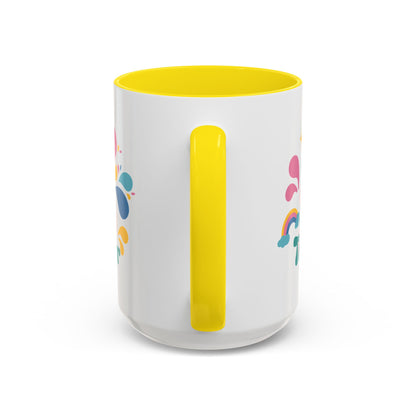 Mug - Elegant Gold Accent Ceramic Tea Cup - Gift for Coffee Lover