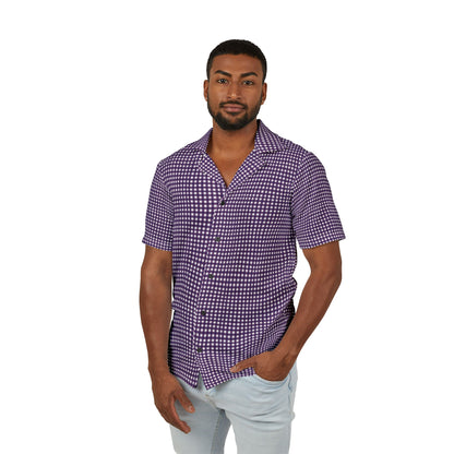 Men's Hawaiian Shirt - Plaid Hawaii Shirt For Warm Season