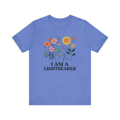 Floral Tee Inspirational Positive Message Garden Gift
