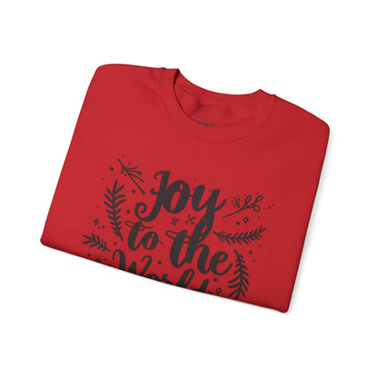 Christmas Joy to the World Crewneck Sweatshirt