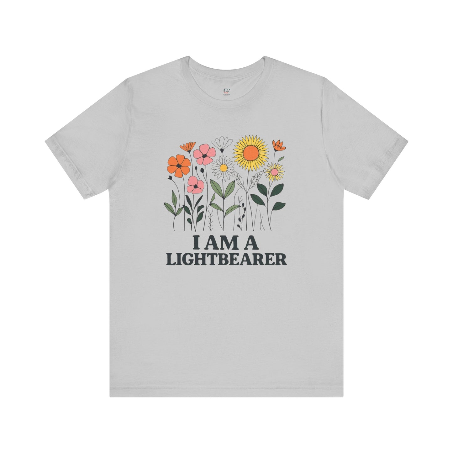 Floral Tee Inspirational Positive Message Garden Gift