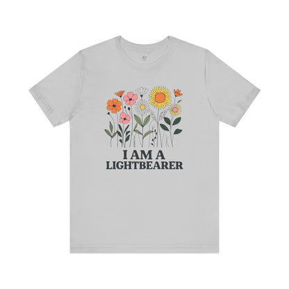 Floral Tee Inspirational Positive Message Garden Gift