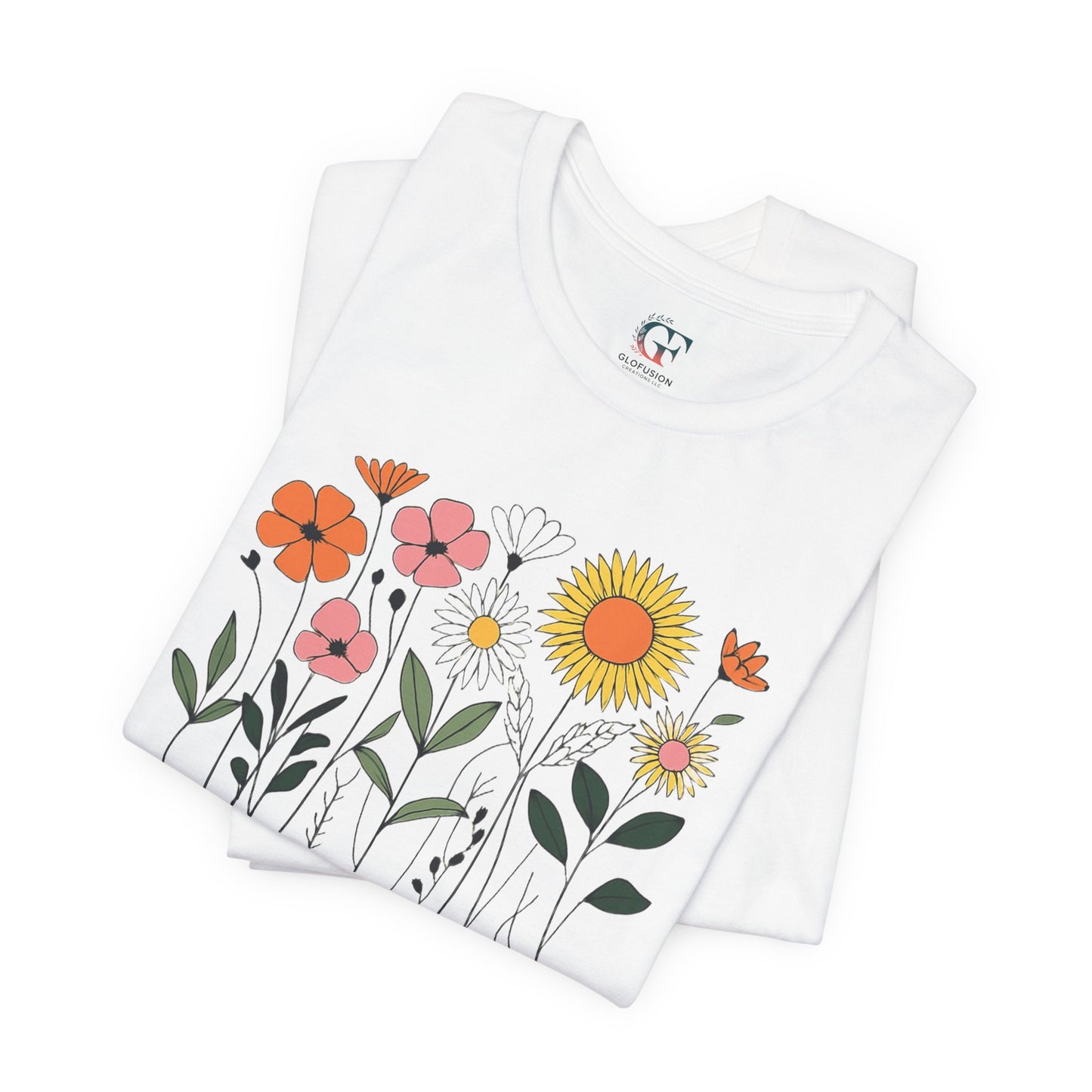 Floral Inspirational Shirt Positive Message Tee Gardening Gift Spring Fashion Unisex Motivational Top Gift For Women Gift For Mom