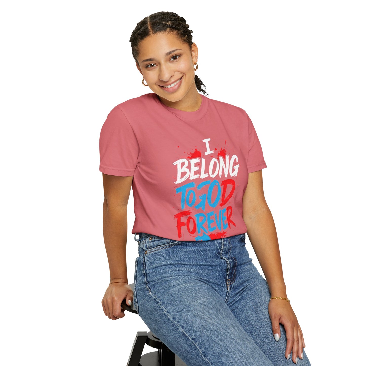 Inspirational Unisex T-Shirt - 'To God Forever'