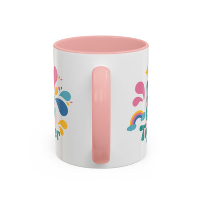 Elegant Coffee Mug with Gold Accent, Ceramic Tea Cup, Kitchen Decor, Gift for Coffee Lover, Unique Drinkware, Office Mug