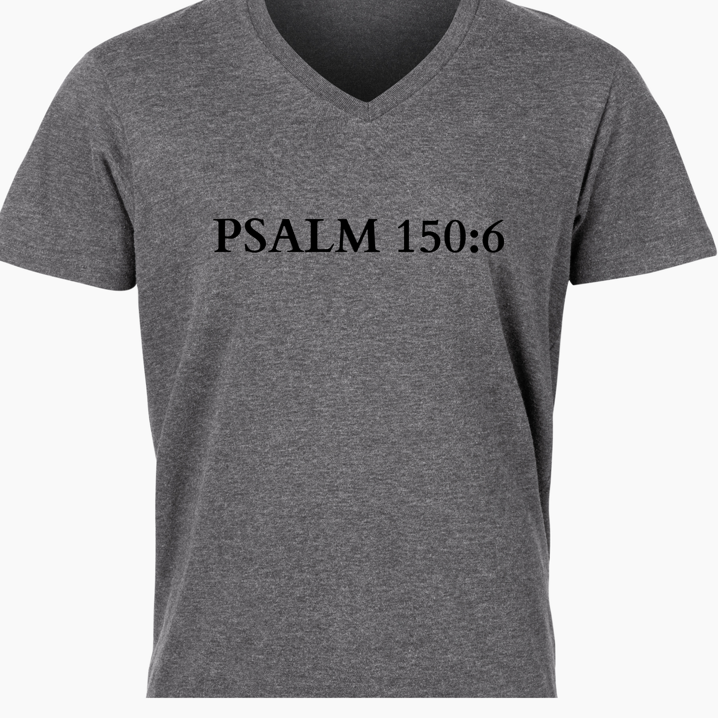 V-Neck Tee – Faith-Based Unisex Christian Shirt Gift for Worship & Everyday Wear
