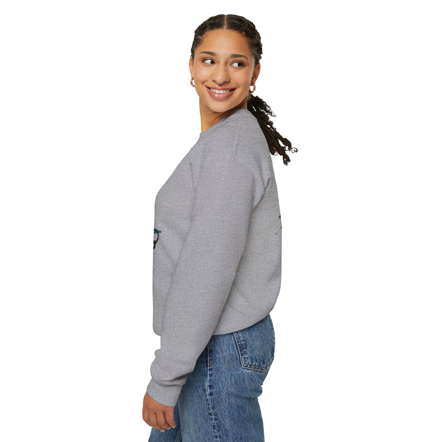 Manifesting Faith Crewneck Sweatshirt – Unisex Christian Comfort Wear | Inspirational Spiritual Gift | Cozy Faith-Based Loungewear