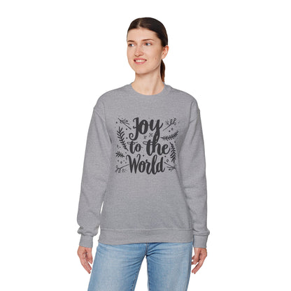 Christmas Joy to the World Crewneck Sweatshirt