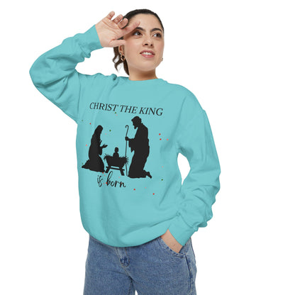 Christmas Garment-Dyed Sweatshirt