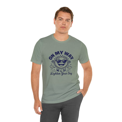 Sunny Vibes T-Shirt – Unisex Graphic Tee for Summer | Funny Casual Shirt, Gift for Friends, Positive Mood Tee